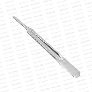 # 4 mangores de bisturí de 5-1/4 pulgadas (13.5 cm), mango de bisturí quirúrgico de acero inoxidable para hojas Bard-Parker n.º 20-25 Vaslcare - Product Image 4