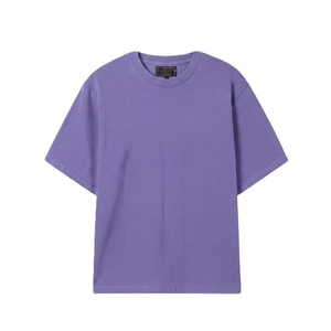 Camiseta de Hombre 100% Algodón, Corte Cuadrado, Cuello Redondo, Manga Corta, Lisa, Transpirable, Estilo Urbano, Informal, para Verano - Product Image 6