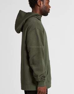 เสื้อฮู้ดดี้ผู้ชายไซส์ใหญ่พิเศษสำหรับฤดูหนาว ผ้าฝ้ายฟลีซ 100% คอกลม มีฮู้ด พร้อมบริการสกรีนลายตามสั่ง - Product Image 4