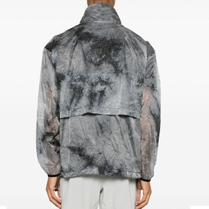 Hoodies surdimensionnés en coton mélangé délavé à l'acide avec logo personnalisé, design poche, pour hommes, vente en gros, faible MOQ, les plus vendus - Product Image 2