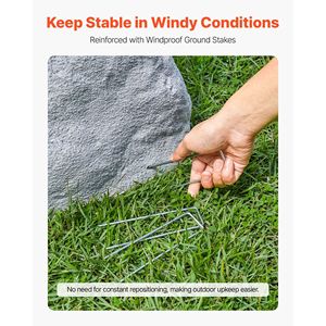 Copertura per Pompa da Giardino in Finta Roccia Realistica, Leggera e Resistente alle Intemperie in Poliresina, Copertura per Serbatoio Effetto Roccia - Product Image 5