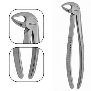 Kit de chirurgie buccale manuel pour extraction dentaire, 9 pièces, en acier inoxydable de qualité allemande, comprenant un jeu d'élevateurs radiculaires et de pinces, autoclavable, pliable, CE - Product Image 5