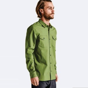 เสื้อเชิ้ตผู้ชายดีไซน์เนอร์ปี 2026 แขนยาว สีพื้น ผ้าฝ้าย 100% ทรงปกติ สำหรับใส่ทำงาน ใส่ในโอกาสทางการ ใส่ในออฟฟิศ เป็นมิตรกับสิ่งแวดล้อม ระบายอากาศได้ดี - Product Image 2