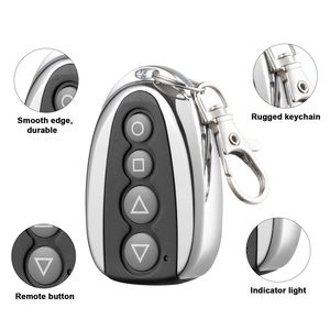 Clé de secours à 4 boutons Kit de quincaillerie d'ouverture automatique Portée de 100 pieds Opérateur de portail télécommandé pour la sécurité des allées coulissantes - Product Image 5