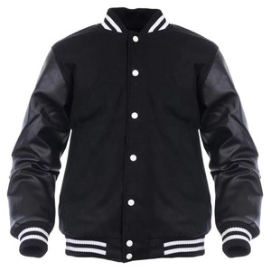 BRANDERS INTL Chaquetas Varsity Personalizadas de Alta Calidad para Hombre con Logotipo Frontal, 100% Lana, Transpirables, de Secado Rápido, Casuales de Invierno - Product Image 2