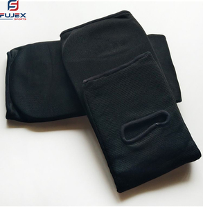 Protège-tibias en mousse blanche réglables, protections respirantes pour le dessus du pied pour l'entraînement de boxe, taekwondo et karaté - Product Image 6