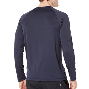 Camiseta Deportiva de Manga Larga para Hombre, Ecológica, de Poliéster/Nailon de Secado Rápido, Color Verde Oscuro, Talla Adulto, Alta Calidad - Product Image 4