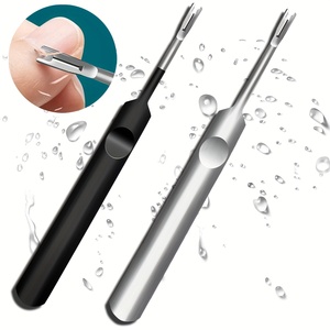 Fourchette de nettoyage des ongles pour éliminer la saleté sous les ongles, entretien professionnel des cuticules pour la maison, salon, manucure, pédicure - Product Image 3
