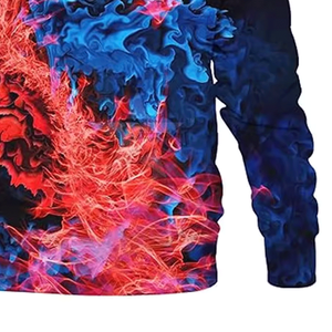 Sudadera con Capucha Extra Grande para Hombre, Informal, Divertida, de Moda, OEM, Sudadera con Capucha para Hombre de la Mejor Calidad - Product Image 6