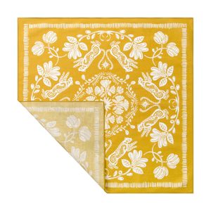 Bandana carré personnalisé en coton respirant 100% coton, 55*55cm, imprimé par sublimation, design ethnique, vente en gros - Product Image 2