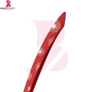 Pinzas de Precisión Inclinadas con Recubrimiento de Diamante, Fáciles de Usar y con Agarre Cómodo, Perfectas para Depilación, Modelado y Cuidado de Cejas - Product Image 2