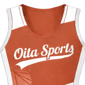 Maillot de football orange brûlé sans manches, uniforme sportif, tenue d'entraînement d'équipe, vêtements personnalisés, vêtements de performance - Product Image 3