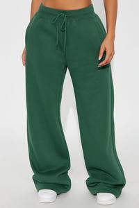 Pantalones cargo para mujer, pantalones deportivos casuales de cintura alta, pantalones de chándal de forro polar, pantalones holgados con bolsillos - Product Image 6