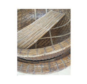 โคราเคิลไม้ไผ่เป็นมิตรกับสิ่งแวดล้อมพร้อมผู้เดินทางที่นั่ง / ไม้พายโคราเคิลไม้ไผ่ธรรมชาติเส้นผ่านศูนย์กลาง 1.5 ม. ถึง 2 ม. sandy99gdgmailcom - Product Image 4