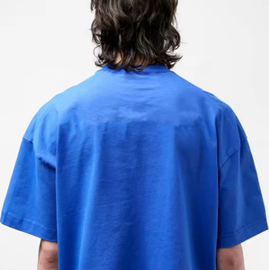 เสื้อยืดวินเทจทรงหลวมพิมพ์ลายกราฟิกแบบดรอปโชว์เดอร์สำหรับผู้ชาย เสื้อยืดฟอกสีสไตล์ดิสเทรส เสื้อยืดโอเวอร์ไซส์สำหรับผู้ชาย - Product Image 5