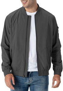 New Arrivals Affordable Rate <b>Men</b> Bomber Jacket Newest Style Bomber Jacket for man Plain Color Bomber Jackets - Product Image 6