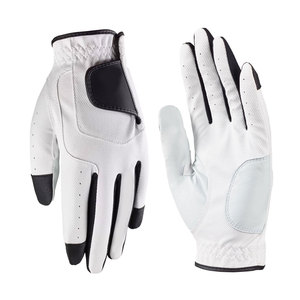 Gants de golf de luxe personnalisés en peau de mouton, gants de sport d'hiver haut de gamme en cuir Cabretta, respirants, antidérapants, à adhérence douce - Product Image 1