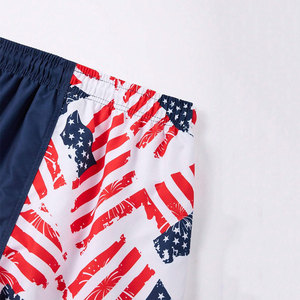 2024 New Arrival Wholesale OEM Custom Logo High Quality Polyester <b>Drawstring</b> Quick Dry Mesh Sports Shorts with Pocket - Product Image 5