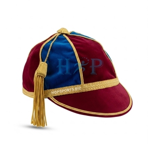Casquettes d'honneur pour les événements sportifs et académiques, casquettes de cérémonie pour le cricket, casquettes d'honneur de qualité supérieure pour le rugby, fabricant de casquettes d'honneur. - Product Image 3