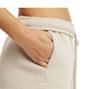 Shorts Deportivos de Algodón Premium para Mujer, Color Beige, Cintura Elástica, Casuales, para Verano, Gimnasio, Fitness, OEM - Product Image 2