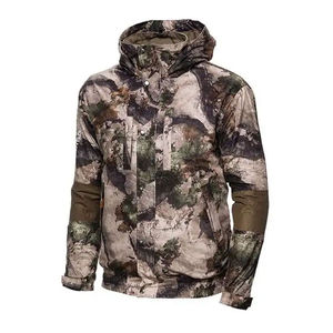 Chaqueta de lona encerada impermeable moderna personalizada para hombre, con flecos de carbono, para invierno, caza de aves acuáticas y ciervos al aire libre. - Product Image 3