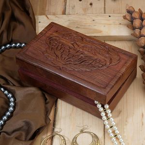 Caja de Almacenamiento de Joyas de Madera Universal para el Extranjero - Modelo de Capacidad Personalizada UO-WJB-0022 - Product Image 5