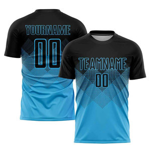 ชุดฟุตบอลชายแบบใหม่ล่าสุด เสื้อแขนสั้น กางเกงขาสั้น ขนาดสั่งทำได้ เสื้อผ้ากีฬาระบายอากาศ แห้งเร็ว ชุดฟุตบอลมืออาชีพ - Product Image 4