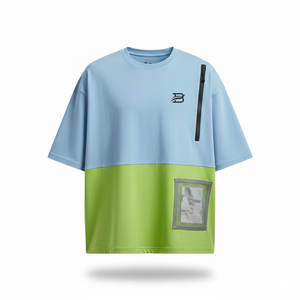 Camiseta de Corte Cuadrado para Hombre, Tejido Grueso Premium, Estilo Minimalista y Moderno, Corte Entallado, 2026 - Product Image 1