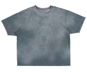 Camiseta de Manga Corta para Hombre, Estilo Urbano, 100% Algodón, con Parches Bordados Desgastados, Nueva Moda 2026 - Product Image 4