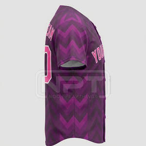 Produit tendance 2025, nouvelle arrivée, maillot de baseball de haute qualité, pas cher, 100% polyester - Product Image 3