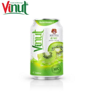 Canette de 330ml (étamé) goût original jus de kiwi jus exportation logo personnalisé meilleure qualité ISO HALAL HACCP certifié - Product Image 1