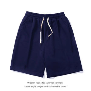 Shorts en toile pour hommes grande taille, style urbain, taille élastique, respirants, écologiques, séchage rapide, anti-plis, avec poches - Product Image 2
