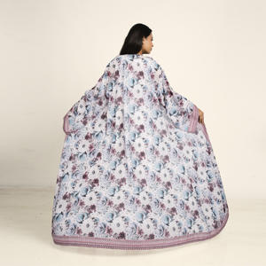 Abaya Suelta de Chifón Sólido para Mujer, Estilo Shrug, Abierta por Delante, Manga Larga Árabe, Atuendo Islámico Modesto para Oración, Ropa para Ramadán y Eid - Product Image 5