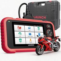 Escáner de Diagnóstico para Motocicletas LAUNCH CRP129MT, Herramienta OBD2 de Sistema Completo para Harley, Honda, Yamaha, BMW, Ducati, KTM