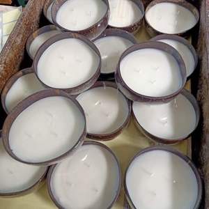 Vela de Cáscara de Coco 2026 de Gran Venta: Cera de Soja Pura para Relajación y Decoración del Hogar, Fragancia Duradera, Artesanía Premium - Product Image 3