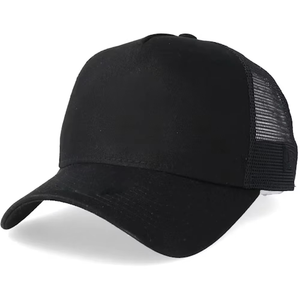Gorra Trucker Unisex para Adultos, de 6 Paneles, de Pana y Malla, Transpirable, Impermeable, Ajustable, para Deportes y Fiestas, Diseño Personalizable - Product Image 1