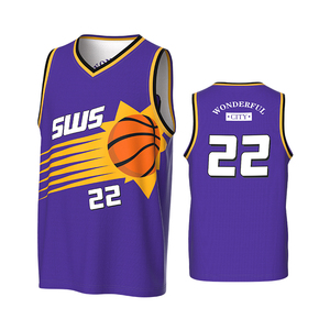 Basketball Jacket <b>Top</b> <b>Vest</b> Quick Dry Breathable Jersey Polyester Sportswear Custom Logo Unisex Sleeveless OEM Service Training - Product Image 2
