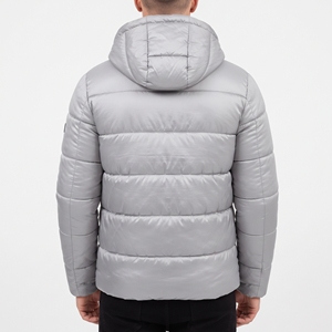 Veste matelassée moderne pour homme, style décontracté, écologique, imperméable et respirante, avec capuche ajustable et fermeture éclair améliorée - Product Image 6