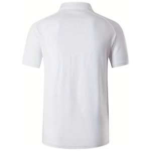 เสื้อเชิ้ตแขนสั้นคอสูงผู้ชาย สีน้ำเงินไล่เฉดลายจุด แห้งเร็ว ระบายอากาศดี สวมใส่สบาย ทรงปกติ ผ้าเจอร์ซีย์ 220 กรัม 100% - Product Image 2