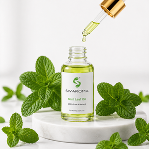 <b>Mint</b> Leaf Oil for B2B Export Companies Seeking Premium Aromatic Ingredients for Candle Soap and Fragrance Production Lines - Product Image 1