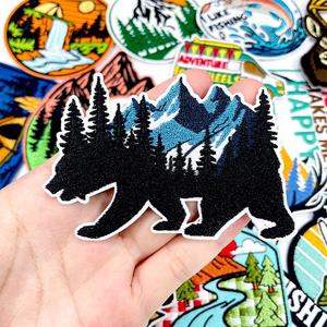 Durable Twill Fabric Embroidery <b>Patches</b> with Unique Designs Custom Iron <b>On</b> <b>Sew</b> <b>On</b> Badge for Clothing Accessories Jackets Caps - Product Image 5