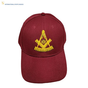 Service OEM, vente en gros de casquettes de baseball maçonniques, 100% coton, unisexe, réglables, design classique, confortables à porter - Product Image 5