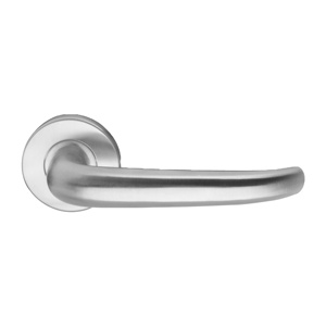 OEM ODM Modern Design Office & Hotel <b>Door</b> Lever <b>Handle</b> with Round Rose - Product Image 1
