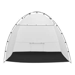Portable 91.7 X 67.7 X 74.8 Inch Oxford Spray Painting Tent Station Built-in Floor Mesh Screen <b>Large</b> Space Booth <b>Cupboard</b> - Product Image 1