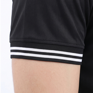 เสื้อโปโลผู้ชายสีพื้นระบายอากาศดีไซน์ใหม่ขายดี พร้อมสกรีนโลโก้ตามสั่ง ออกแบบเสื้อโปโลผู้ชายของคุณเองได้ - Product Image 5