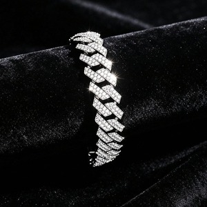 Pulsera de Diamantes Moissanite Más Vendida, Joyería Hiphop para Amantes de la Moda y Regalos, Disponible a un Precio Accesible - Product Image 1