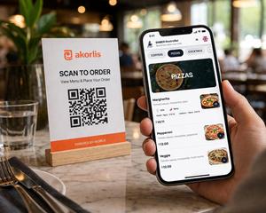 Sistema de pedidos para restaurantes basado en QR para navegación de menús sin contacto, pedidos de servicio a mesa y pagos digitales seguros. - Product Image 1