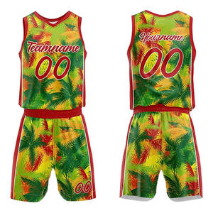 Full Sublimation Print Basketball Uniform Unisex Sleeveless V-Neck Quick Dry Polyester Summer Teamwear Number Logo Basketball - Product Image 6