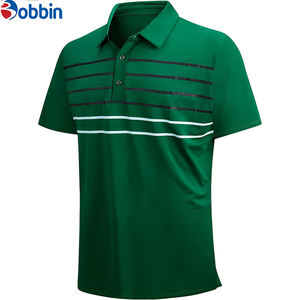 Colección de Verano, Nueva Camiseta Polo Moderna para Hombre, con Rayas y Logotipo Bordado Personalizado, Camisetas Polo Casuales para Hombre, Ropa Deportiva - Product Image 4