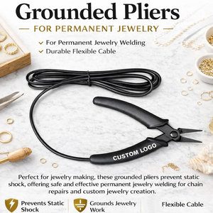 Alicates de Joyería Permanentes Reforzados de Acero Inoxidable de Alta Calidad con Logotipo Personalizado, Proveedor OEM, Diseño Totalmente Personalizado - Product Image 3